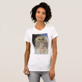 Bella Canvas Fine Jersey T-Shirt, dames T-shirt (Voorkant volledig)