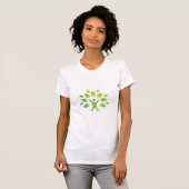 Bella Canvas Fine Jersey T-Shirt, dames T-shirt (Voorkant volledig)