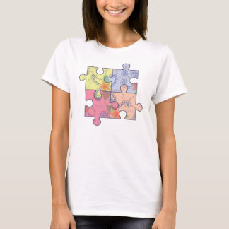 Bella+Canvas Flowy Circle Top Puzzel