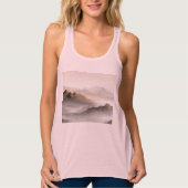 Bella+Canvas Flowy Racerback Tank Top (Voorkant)
