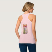 Bella+Canvas Flowy Racerback Tank Top (Volledige Achterkant)