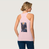Bella+Canvas Flowy Racerback Tank Top (Volledige Achterkant)