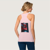  Bella+Canvas Flowy Racerback Tank Top (Volledige Achterkant)