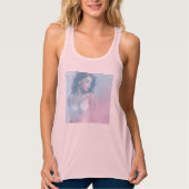 Bella+Canvas Flowy Racerback Tank Top (Voorkant)