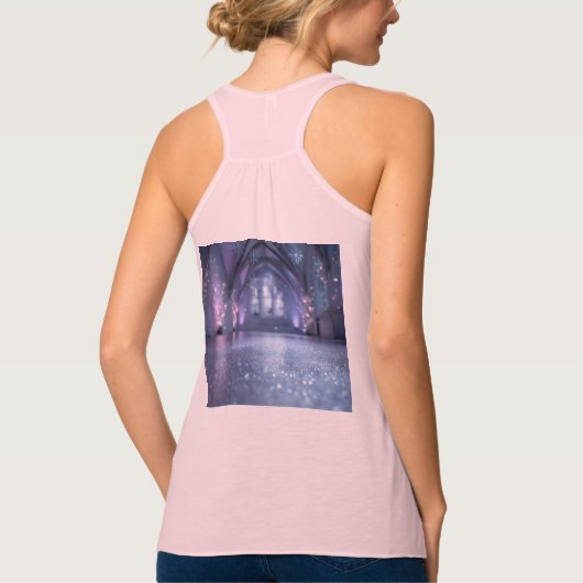 Bella+Canvas Flowy Racerback Tank Top (Achterkant)