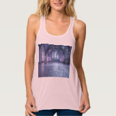 Bella+Canvas Flowy Racerback Tank Top (Voorkant)