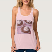 Bella+Canvas Flowy Racerback Tank Top (Voorkant)