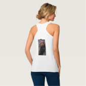 Bella+Canvas Flowy Racerback Tank Top (Volledige Achterkant)