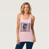 Bella+Canvas Flowy Racerback Tank Top (Volledige Voorkant)