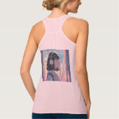 Bella+Canvas Flowy Racerback Tank Top (Achterkant)