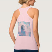 Bella+Canvas Flowy Racerback Tank Top (Achterkant)