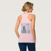 Bella+Canvas Flowy Racerback Tank Top (Volledige Achterkant)