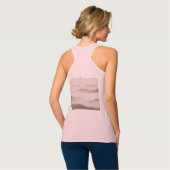 Bella+Canvas Flowy Racerback Tank Top (Volledige Achterkant)
