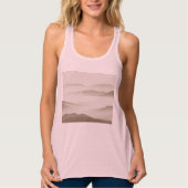 Bella+Canvas Flowy Racerback Tank Top (Voorkant)