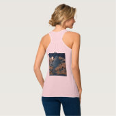 Bella+Canvas Flowy Racerback Tank Top (Volledige Achterkant)