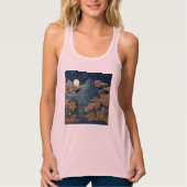 Bella+Canvas Flowy Racerback Tank Top (Voorkant)