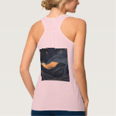  Bella+Canvas Flowy Racerback Tank Top (Achterkant)