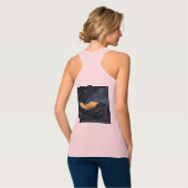  Bella+Canvas Flowy Racerback Tank Top (Volledige Achterkant)