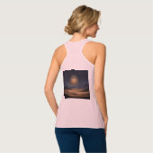 Bella+Canvas Flowy Racerback Tank Top (Volledige Achterkant)