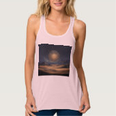 Bella+Canvas Flowy Racerback Tank Top (Voorkant)