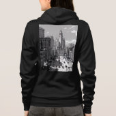 Bella+Canvas Full-Zip Hoodie (Achterkant)