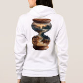 Bella+Canvas Full-Zip Hoodie (Achterkant)