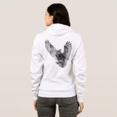 Bella+Canvas Full-Zip Hoodie (Achterkant volledig)