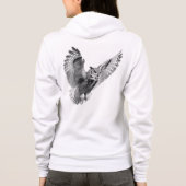 Bella+Canvas Full-Zip Hoodie (Achterkant)