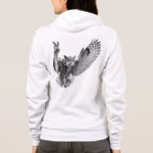 Bella+Canvas Full-Zip Hoodie (Achterkant)