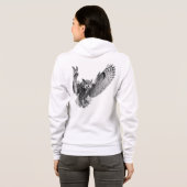 Bella+Canvas Full-Zip Hoodie (Achterkant volledig)