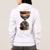 Bella+Canvas Full-Zip Hoodie (Achterkant)