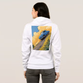 Bella+Canvas Full-Zip Hoodie (Achterkant volledig)