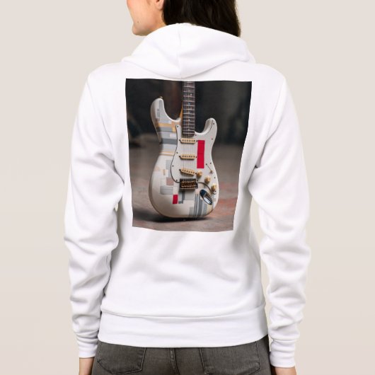 Bella+Canvas Full-Zip Hoodie (Achterkant)