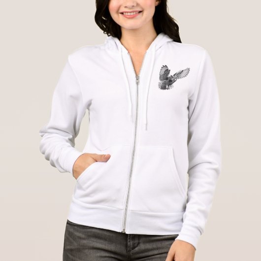 Bella+Canvas Full-Zip Hoodie (Voorkant)