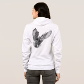 Bella+Canvas Full-Zip Hoodie (Achterkant volledig)