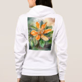 Bella+Canvas Full-Zip Hoodie (Achterkant)