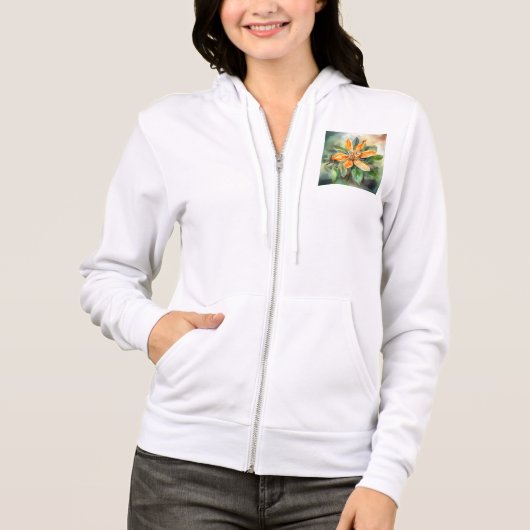 Bella+Canvas Full-Zip Hoodie (Voorkant)