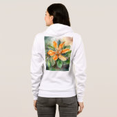 Bella+Canvas Full-Zip Hoodie (Achterkant volledig)