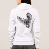 Bella+Canvas Full-Zip Hoodie (Achterkant)