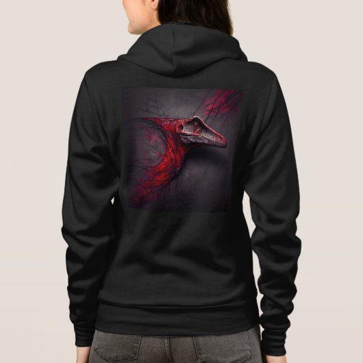 Bella+Canvas Full-Zip Sweatshirts met artwork 12 Hoodie (Achterkant)