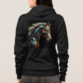 Bella+Canvas Full-Zip Sweatshirts met artwork 13 Hoodie (Achterkant)