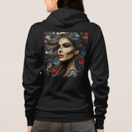 Bella+Canvas Full-Zip Sweatshirts met artwork 14 Hoodie
