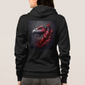 Bella+Canvas Full-Zip Sweatshirts met artwork 17 Hoodie (Achterkant)
