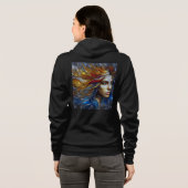 Bella+Canvas Full-Zip Sweatshirts met artwork 18 Hoodie (Achterkant volledig)