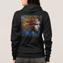 Bella+Canvas Full-Zip Sweatshirts met artwork 18 Hoodie