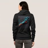 Bella+Canvas Full-Zip Sweatshirts met artwork 19 Hoodie (Achterkant volledig)