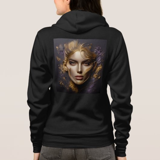 Bella+Canvas Full-Zip Sweatshirts met artwork 20 Hoodie (Achterkant)