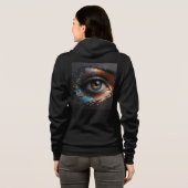 Bella+Canvas Full-Zip Sweatshirts met artwork 21 Hoodie (Achterkant volledig)