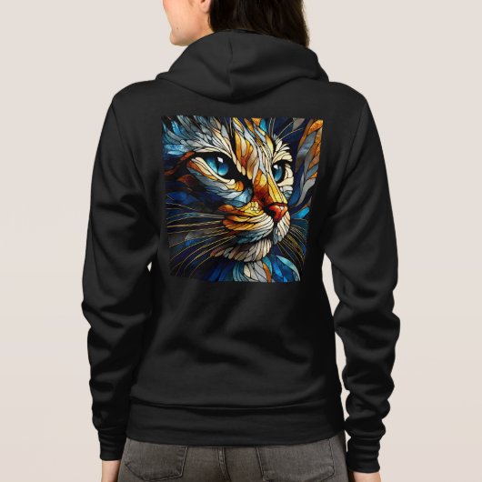 Bella+Canvas Full-Zip Sweatshirts met artwork 22 Hoodie (Achterkant)