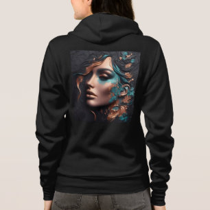 Bella+Canvas Full-Zip Sweatshirts met artwork 23 Hoodie